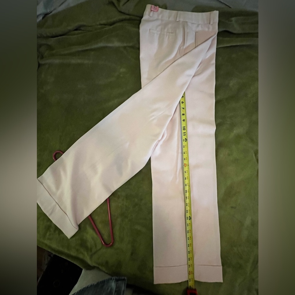 Cuffed wide leg dress pants Tall